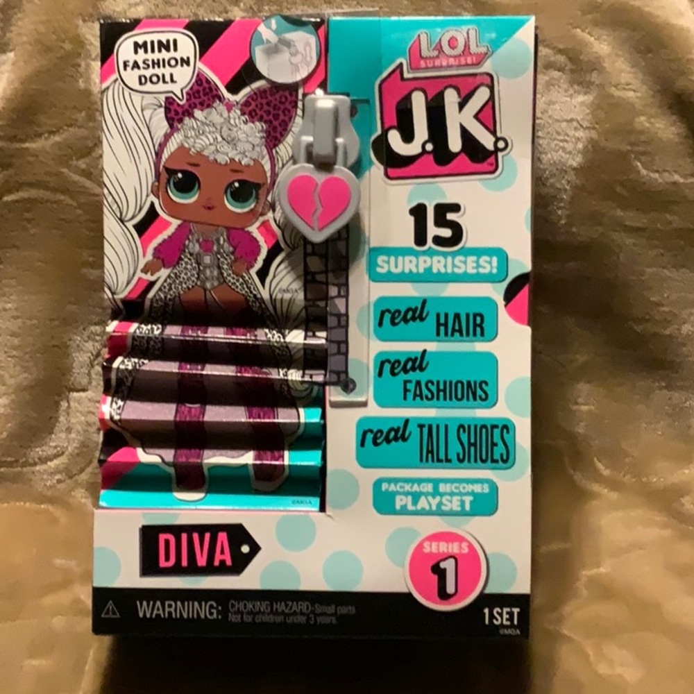 LOL Surprise! J.K. Mini Fashion Doll DIVA jk NIB
